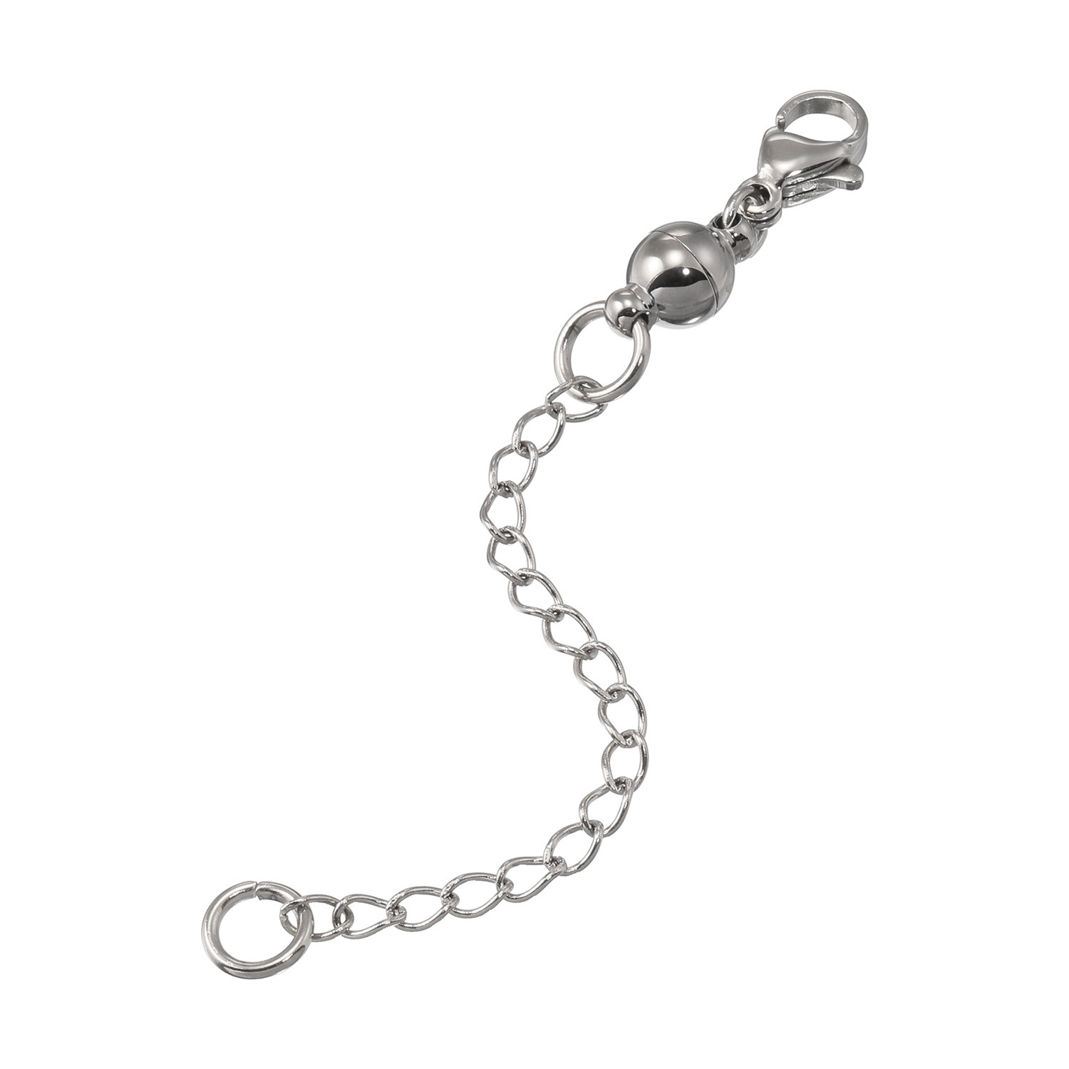 エービーステン ステンレス スライドアジャスター付 マグネットクラスプ