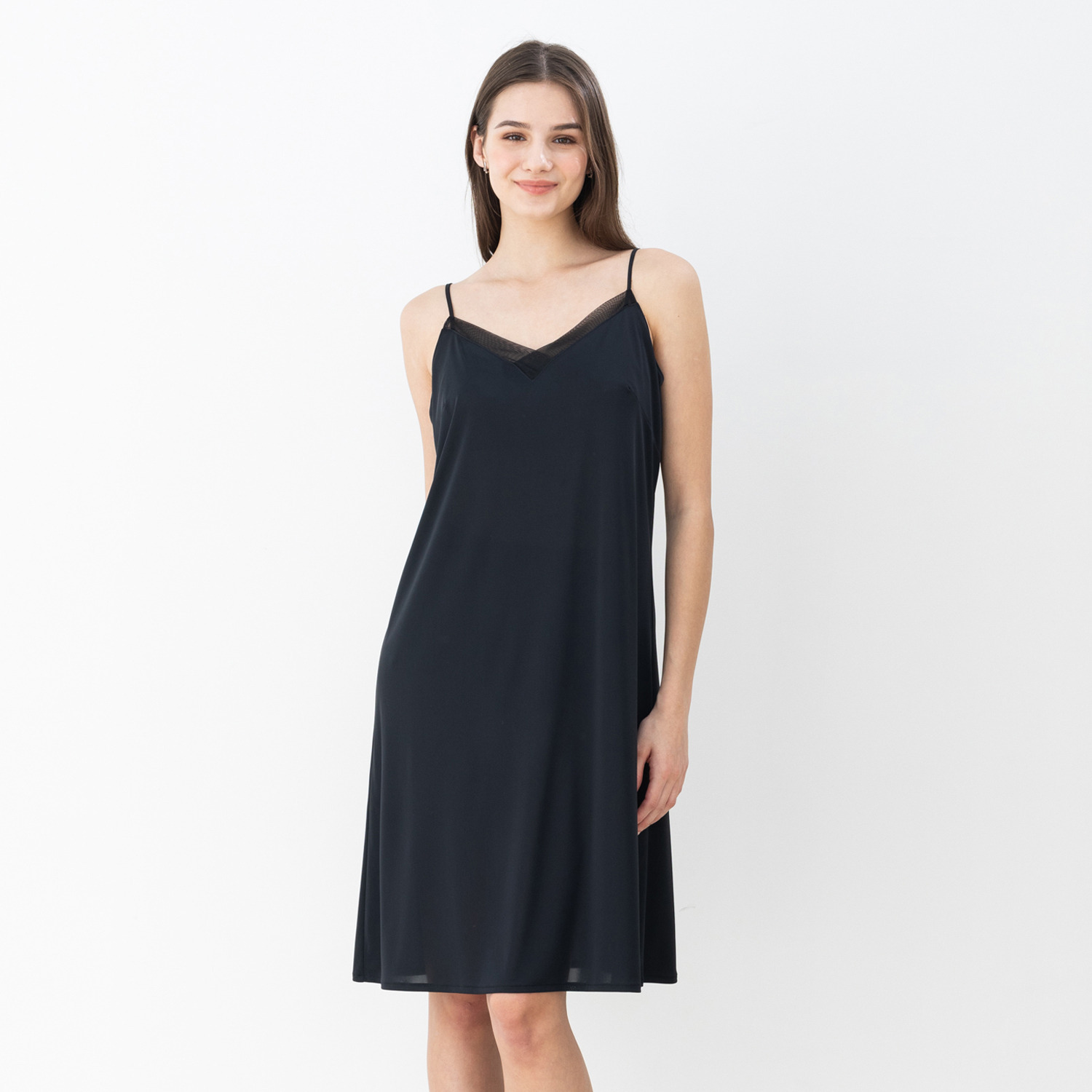 美人工房 シンプル ロングスリップ