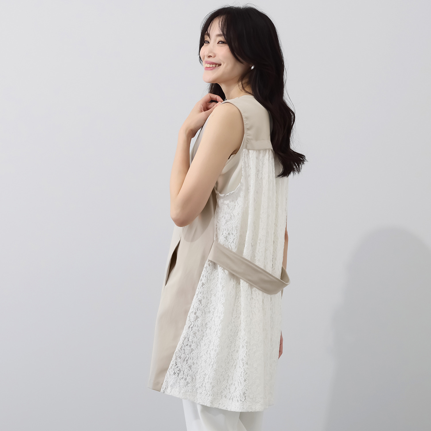 エピデミーク 後ろレース ジレ