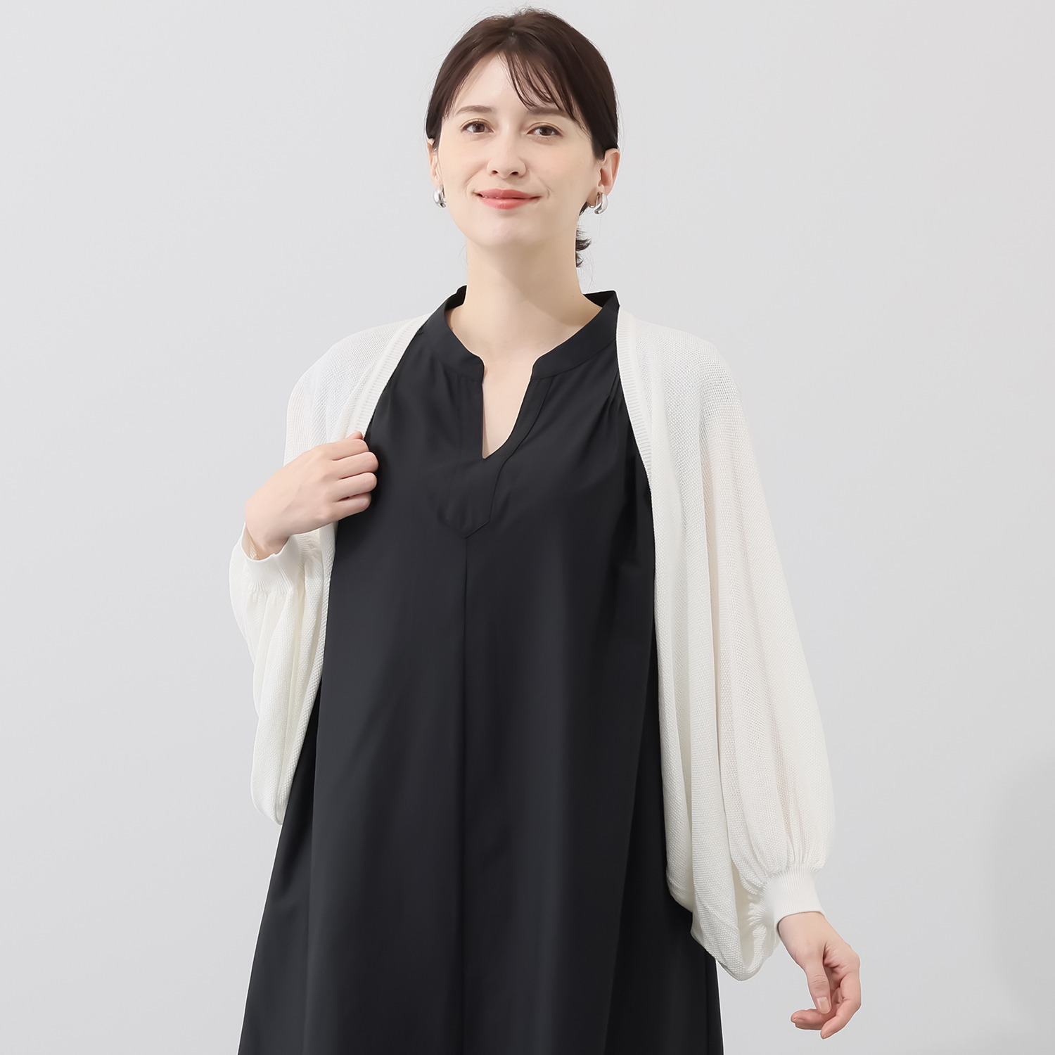 へ・エラ 簡単に羽織るだけ ２ウェイボレロ
