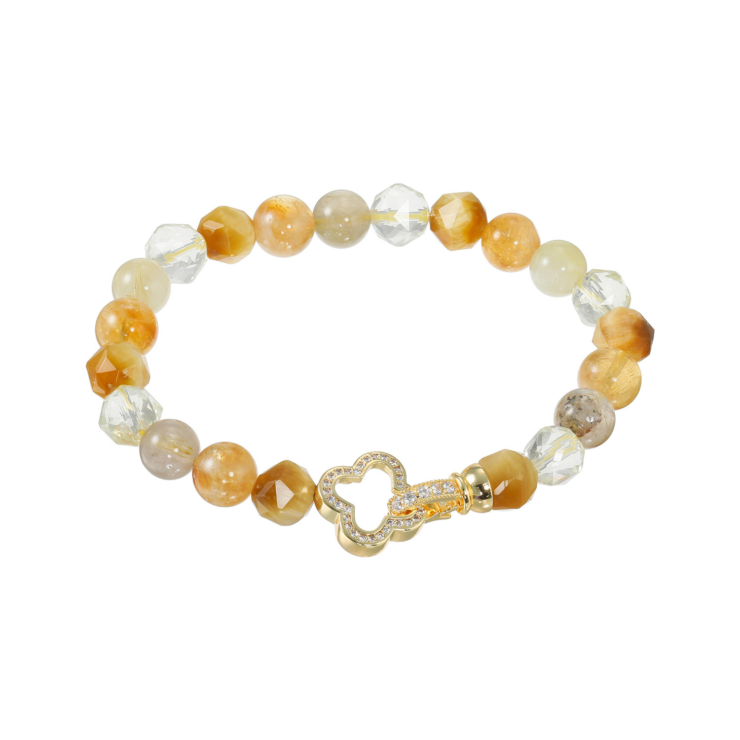 幸石堂 ゴールデンタイガーアイ＆ マルチジェム 開閉式イラ