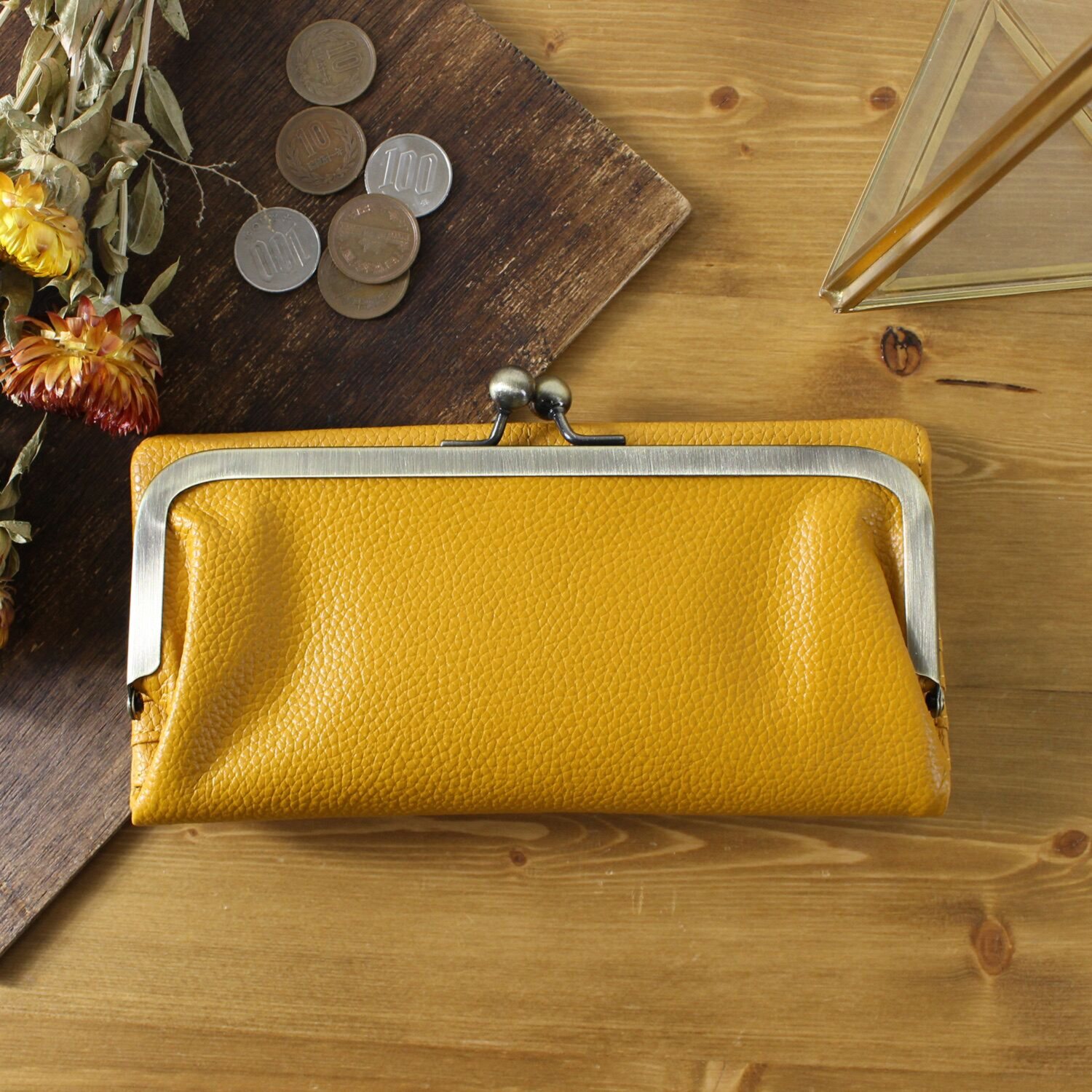 リズデイズ 牛革 がま口長財布- ショップチャンネル