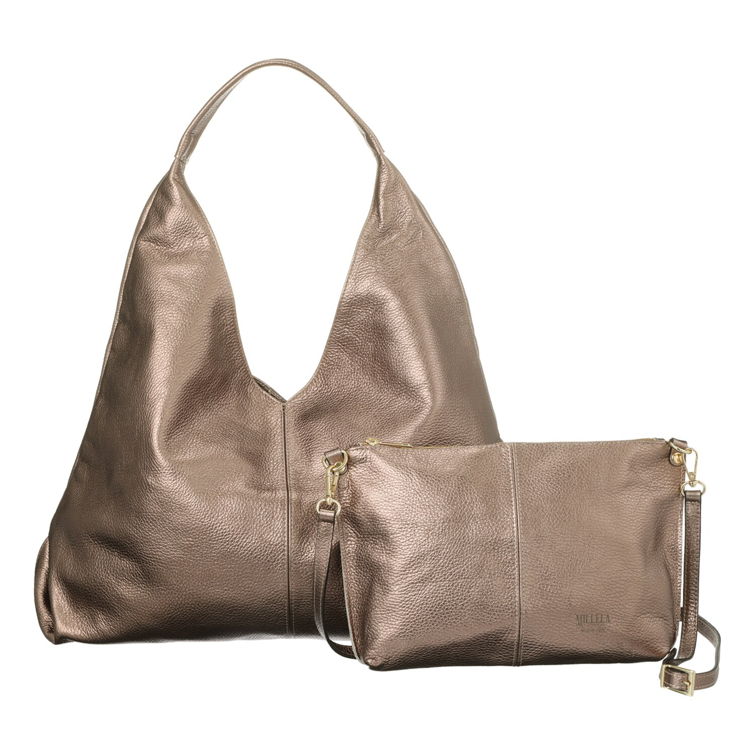 ミレッラ　フィレンツェ イタリア製 トートバッグ＆ ミニバッグ ２点セット