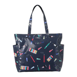 ピッコーネ アッチェッソーリ お手入れかんたん！ 軽量ＰＶＣコーティング トートバッグ