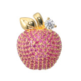 ファシーノアルジェント シルバー ＣＺ ムーンアップル ペンダントトップ