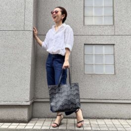タマミ ワタナベ トートバッグ “トリックバスケット”へのクチコミ 