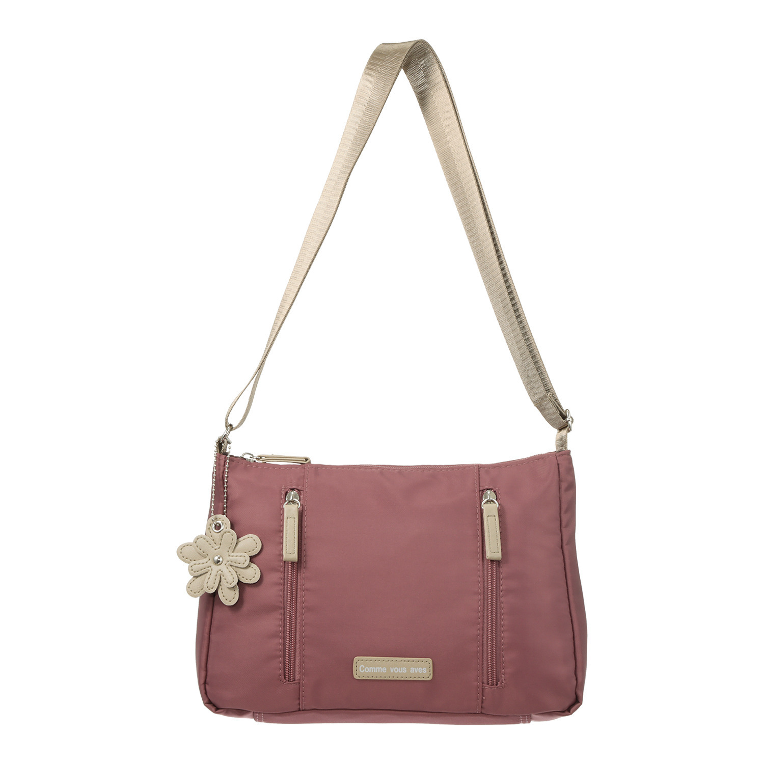 ダジュール 多ポケット ショルダーバッグ