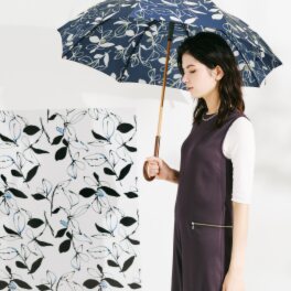 ウォーターフロント “モクット” リーフ柄長傘
