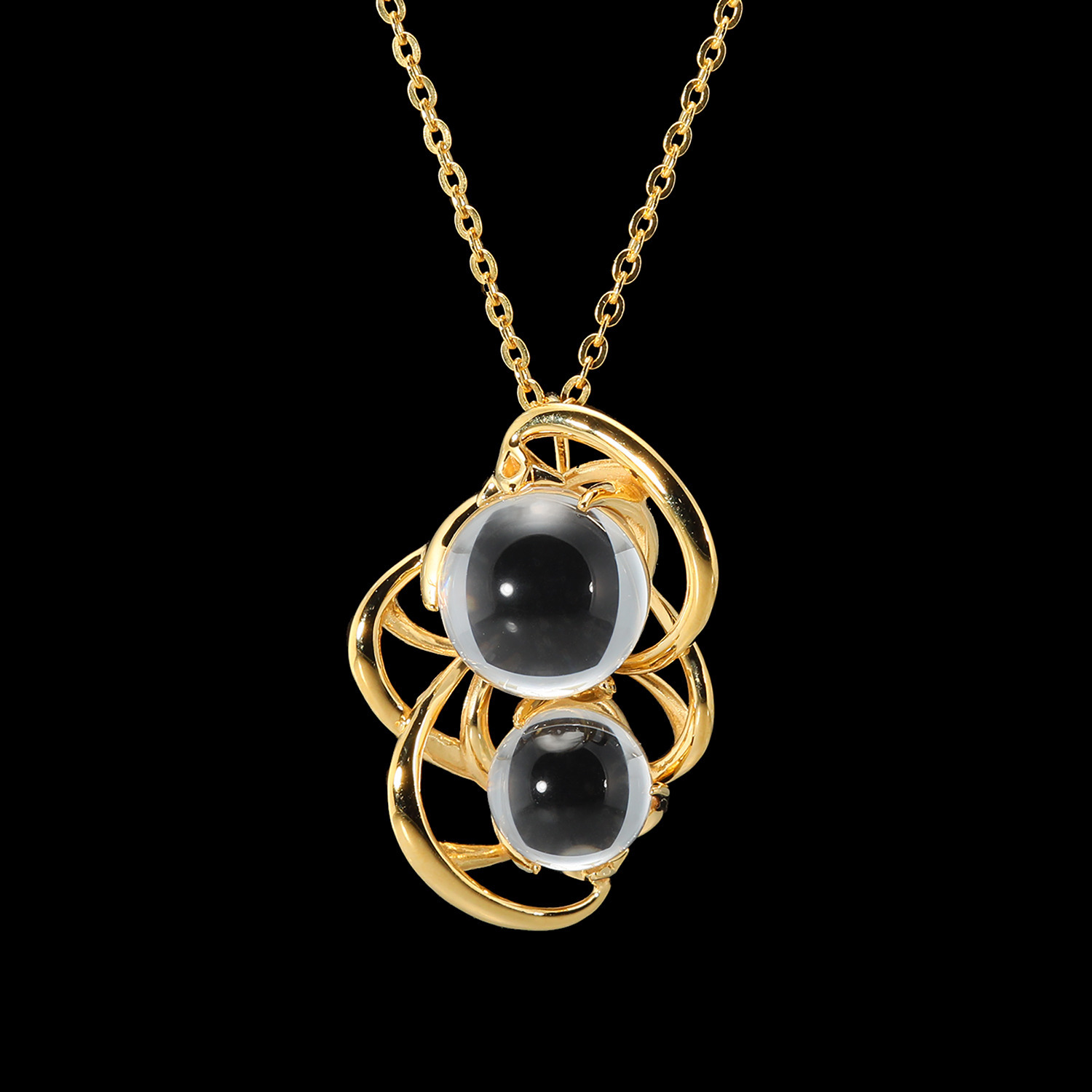 【新品！宝石鑑別書付き】貴煌 水流寶珠　天然クォーツロッククリスタル　ネックレス 新品！宝石鑑別書付き】貴煌 水流寶珠 天然クォーツロッククリスタル