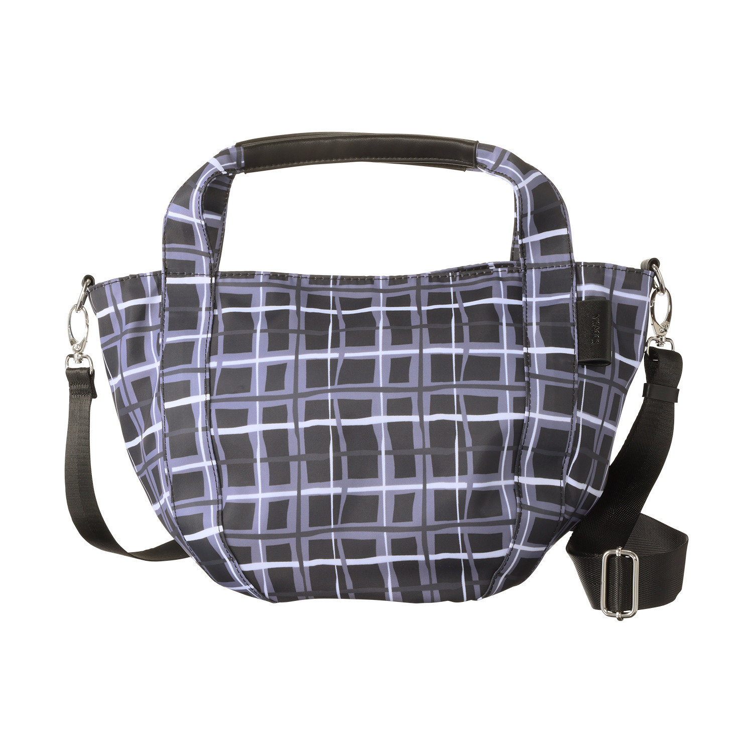 イザック はっ水 ドローイングチェック ２ウェイトートバッグ