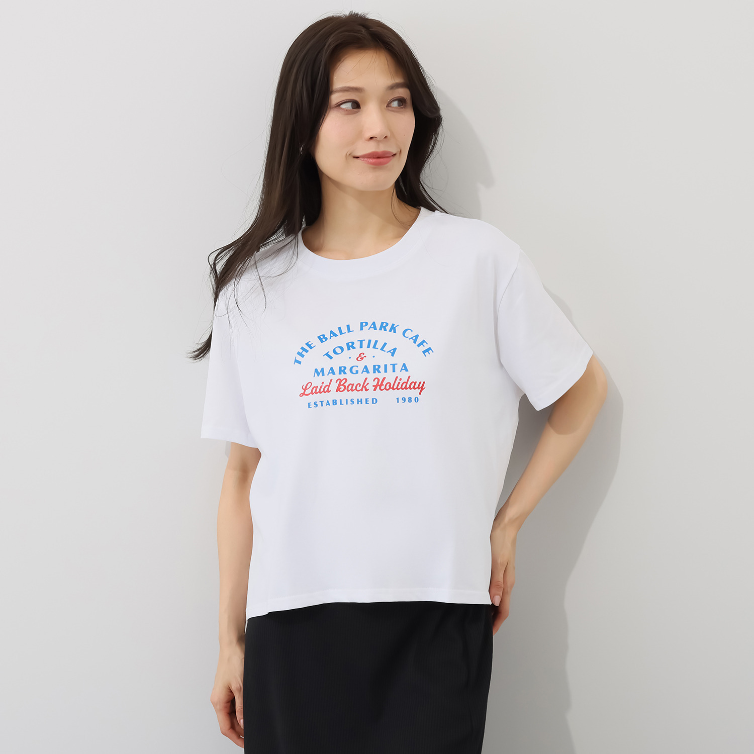 元町ゼラール ロゴプリント Ｔシャツ ＜大きいサイズ＞