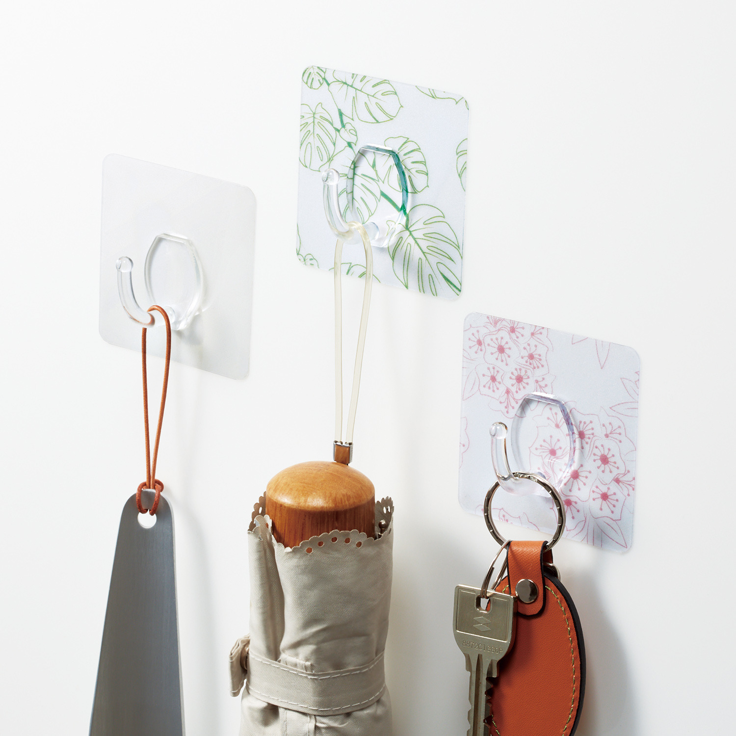 繰り返し使える吸着フック アートハンガー コンパクト