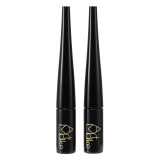 アートメイク 水・汗・皮脂に強い！ ひと塗りできれいに発色 描きやすい極細筆 セラムアイライナー ２本セット 