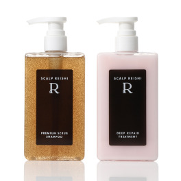 スカルプレイシＲ 先端成分ガノクシル配合 ハリコシツヤ髪へ導く プレミアム スクラブシャンプー＆ ディープリペア トリートメント ヘアケアセット