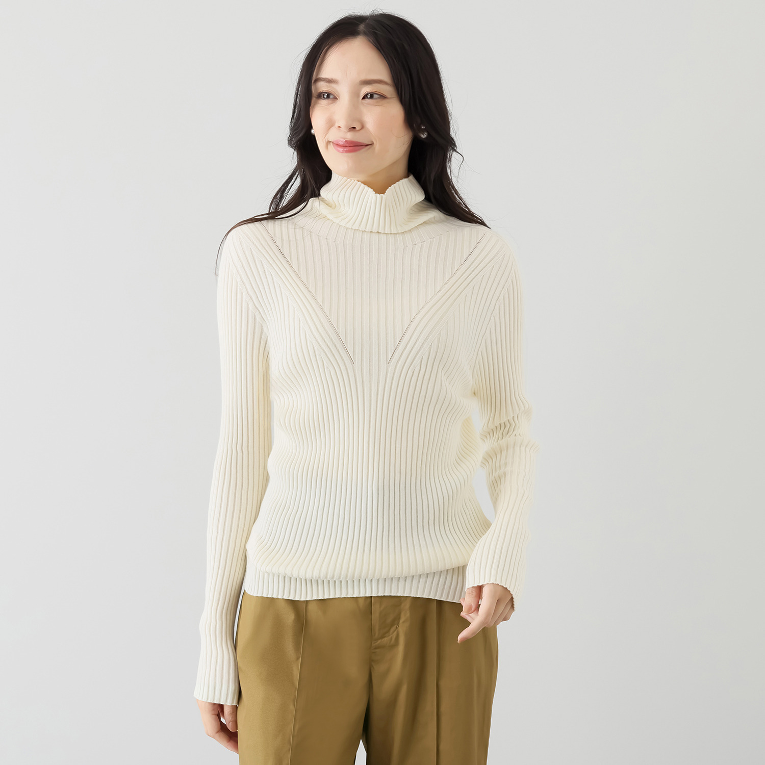 新品　IENA コットンシルク　アンサンブル 新品 IENA コットンシルク アンサンブル