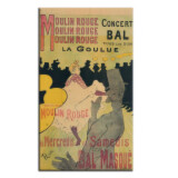 インテリアアート ムーラン・ルージュ ・ラ・グーリュ ＜約３３×１９ｃｍ＞