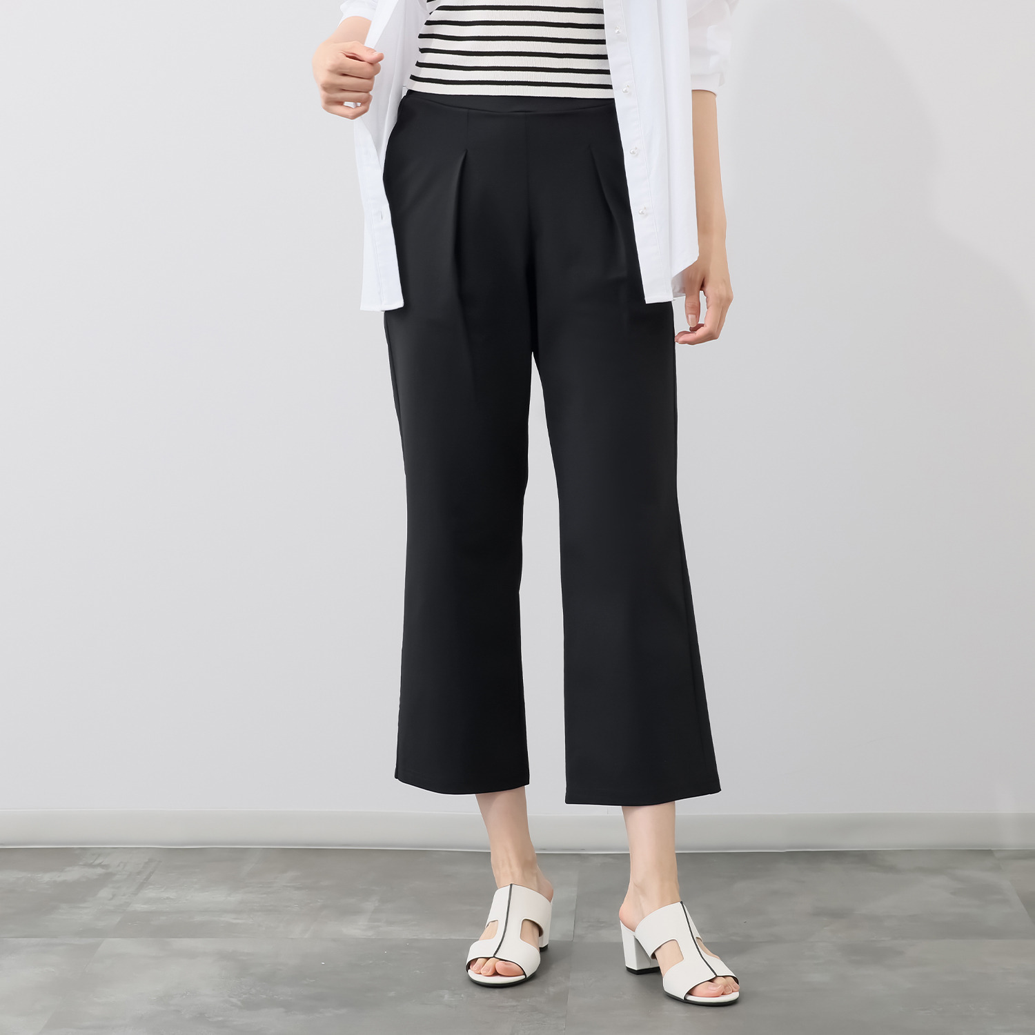 フィラ ＵＶカット・吸水速乾 セミワイド クロップトパンツ