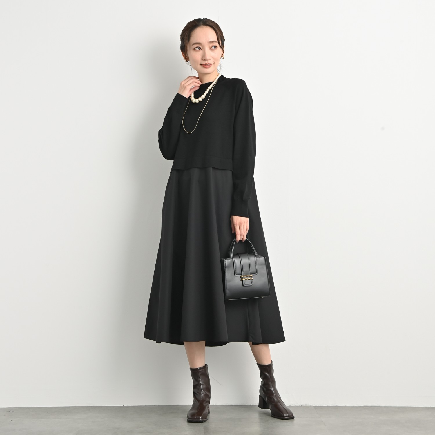 るるる★セミオーダー/留袖ワンピース　N作 留袖ドレスオーダーメイド一覧 - 留袖ドレス・着物ドレス・着物