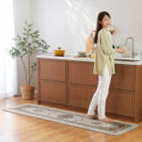 大津毛織 洗える、軽量、あたたかい 吸湿発熱ホットテックス ロングマット