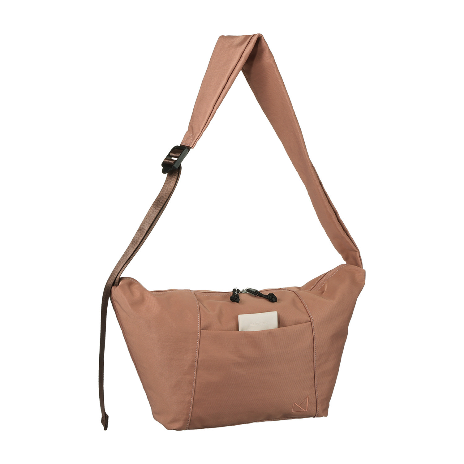 メゾンヴェール はっ水ナイロン 多収納 ショルダーバッグ