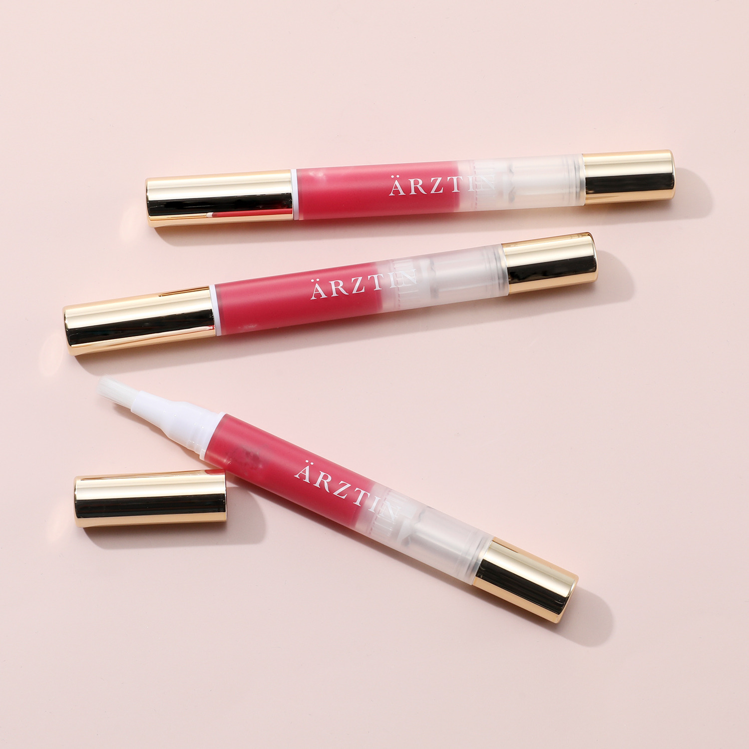 エルツティン 韓国大手美容サロン発 ふっくらリップ演出 ハリ潤いケア！ ボリューミー シャインリップ ３本セット