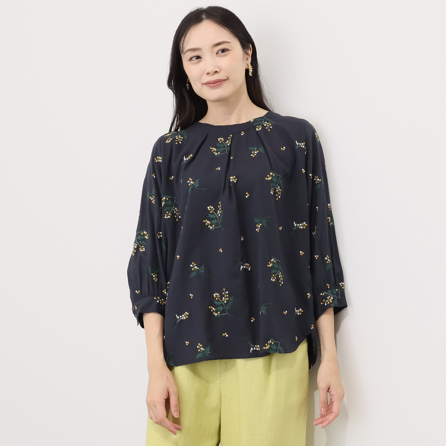 ダジュール 刺しゅうデザイン チュニック