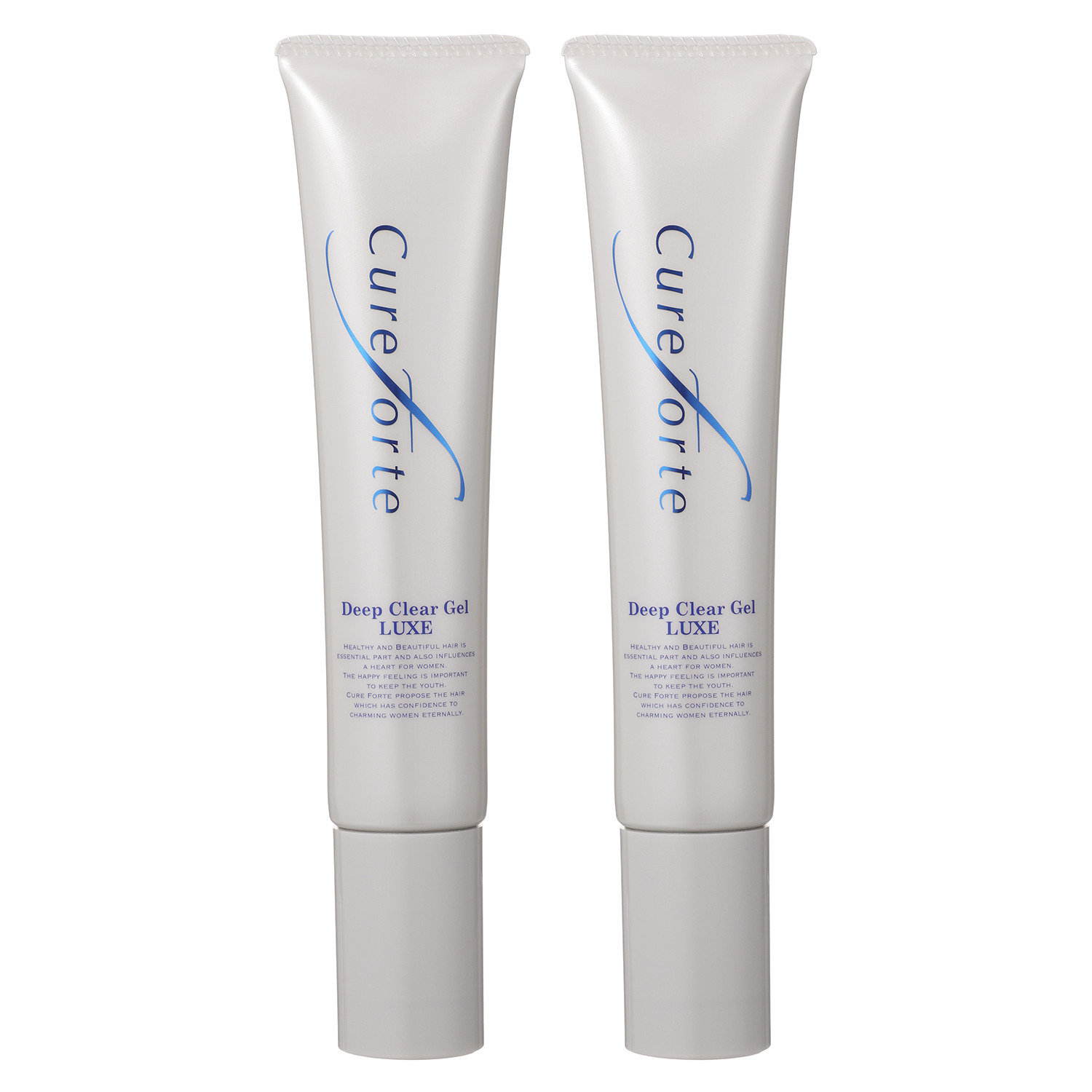 キュアフォルテ 髪と頭皮の老舗サロン開発 毛穴の汚れや皮脂を落とし 頭皮ケア＆毛髪補修 ディープクリアジェル ＬＵＸＥ ２本セット