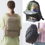 ガバッと開く 保温保冷 買物らくらくリュック プレミアム