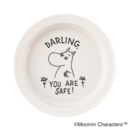 ムーミン 日本製 ｋｉｒｊｅ（キリエ） すくいやすいカレー皿 Ｌサイズ（２１．５ｃｍ）