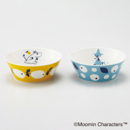ムーミン Ｃｏｌｌａｒ（カラー） 日本製 ペアボウルセット