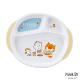 スヌーピー 日本製 磁器キッズプレート