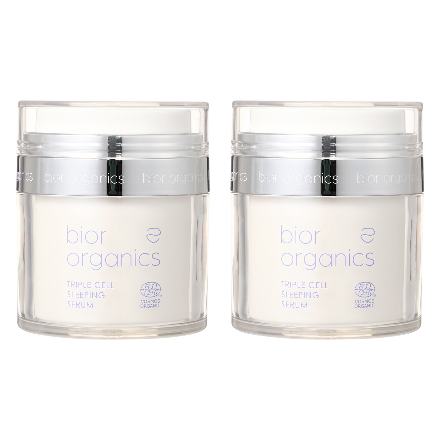 ビオール　オーガニクス エコサートコスモス オーガニック認証取得 美容成分１００％配合 トリプルセル スリーピング　セラム ２個セット 