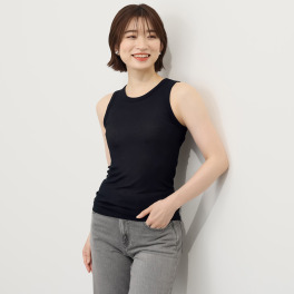 エイガールズ 新感覚！ スーピマコットン１００％ スペシャルシルケット タンクトップ
