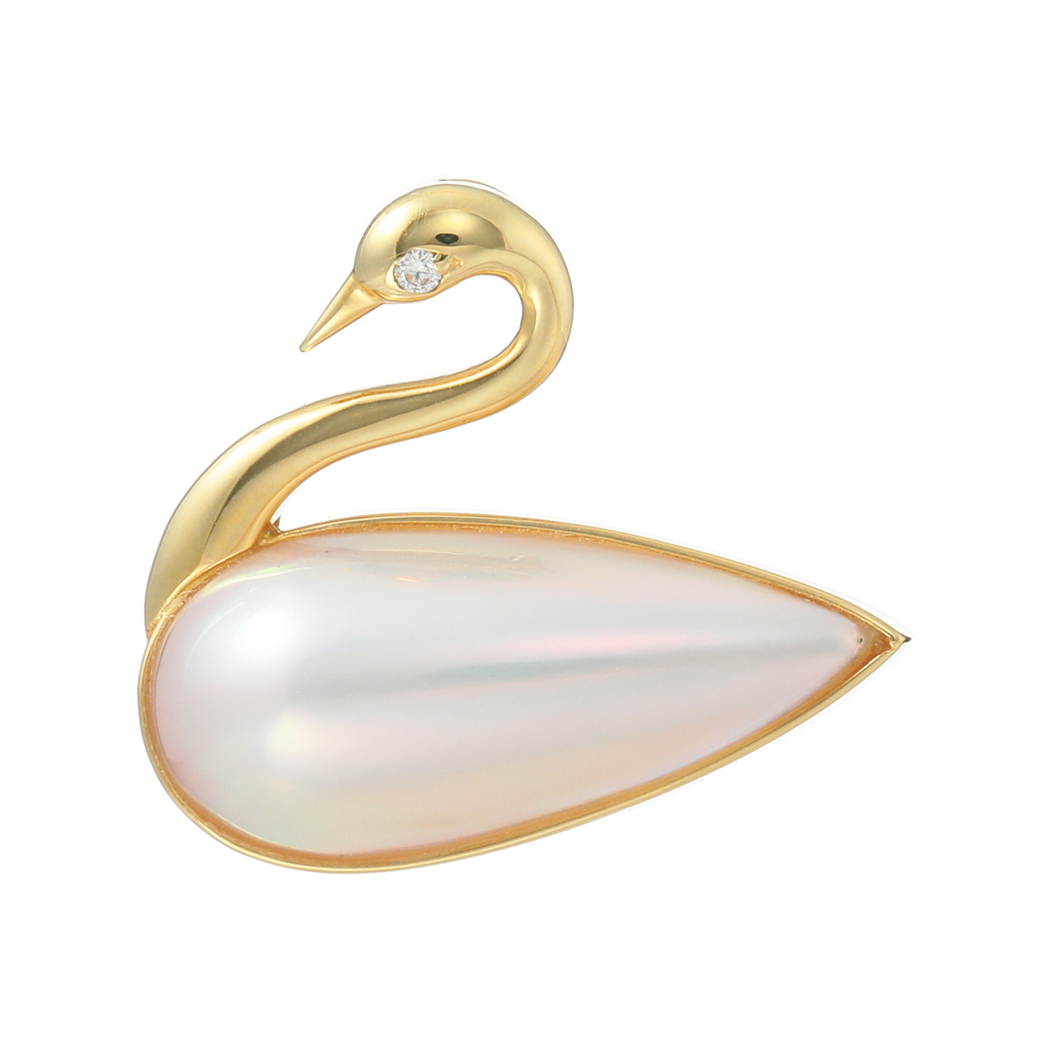 グロッシーマベパール 18K 奄美大島産マベパール