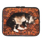 ディアカーズ タブレットポーチ ”アイボリーキャッツ”