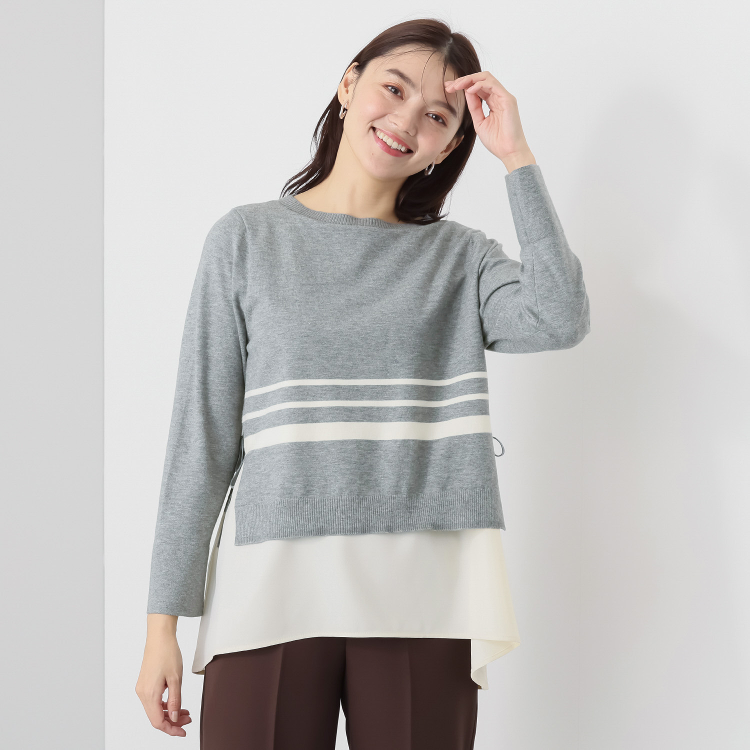 cen. マイクローゼット　今期新作　ボーダーTシャツ cen. マイクローゼット 今期新作 ボーダーTシャツ マイジュジュ