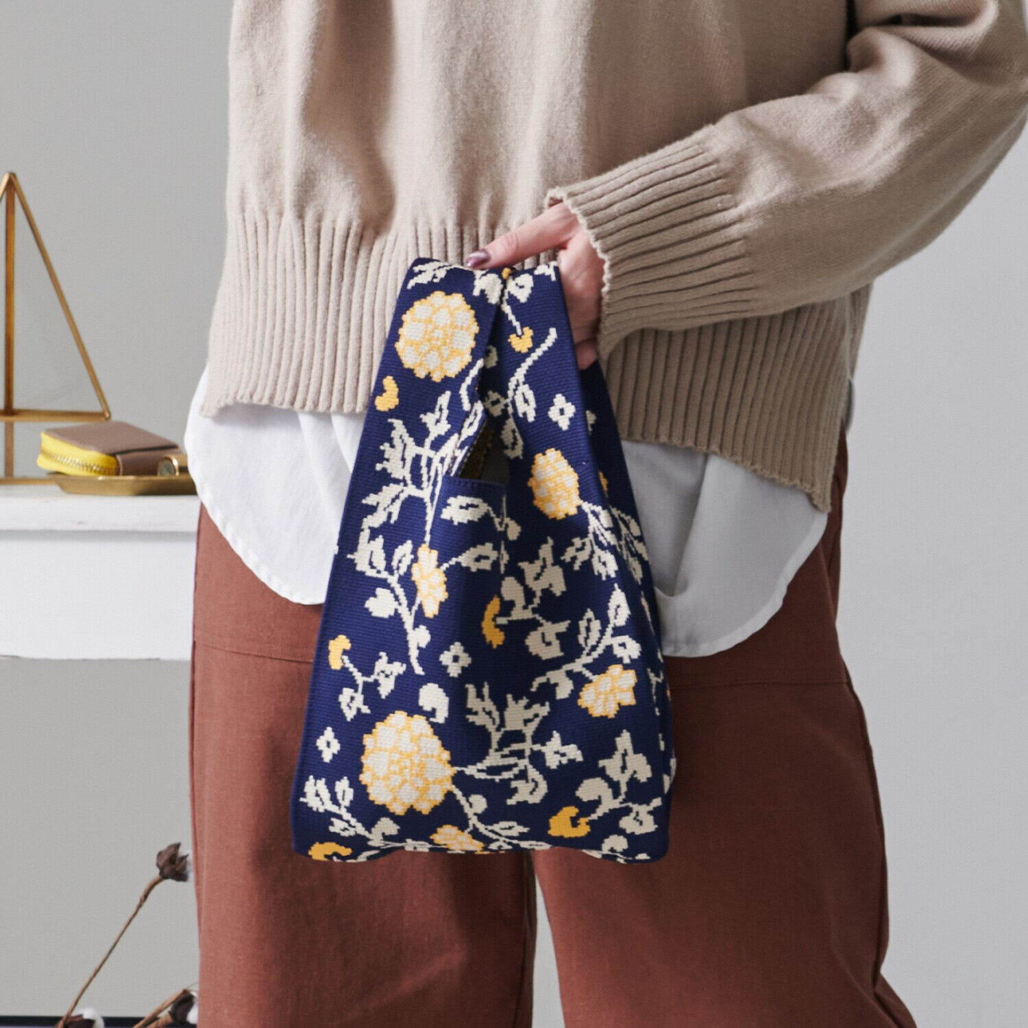 リズデイズ ニットバッグ