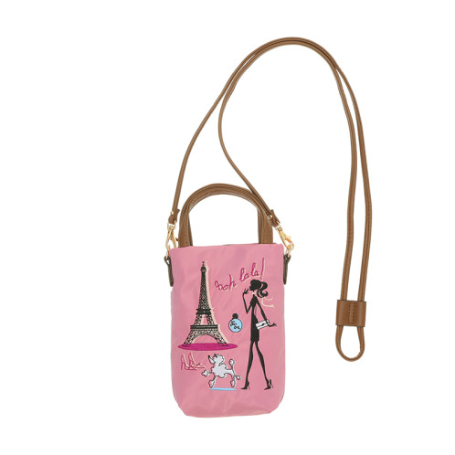 ラルジュ 刺しゅう スマホショルダーバッグ