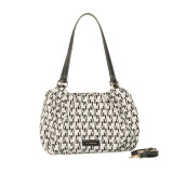 ラ・バガジェリー モノグラムジャガード ２ウェイトートバッグ