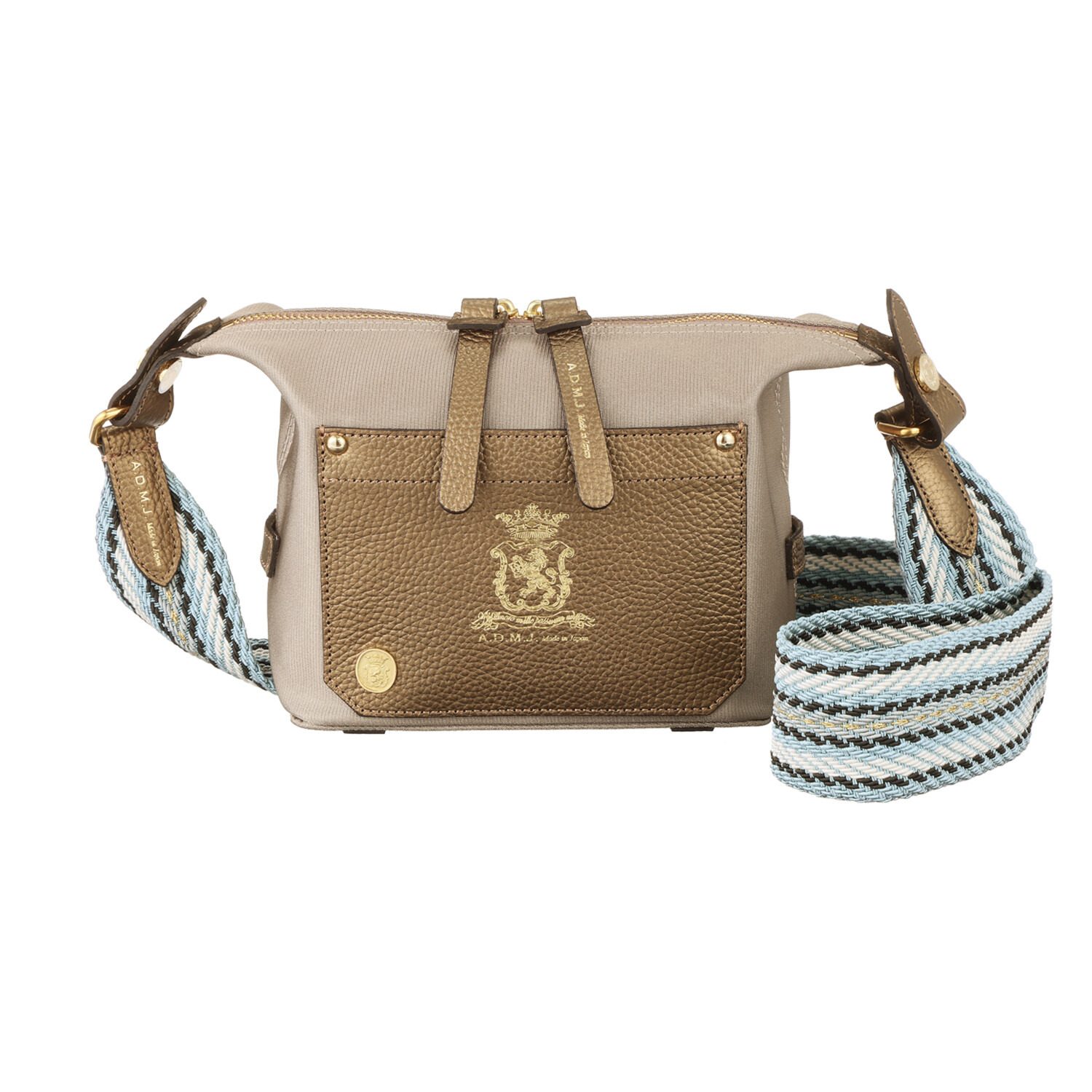 エーディーエムジェイ はっ水 ナイロンリュクス マーキスモティーフ