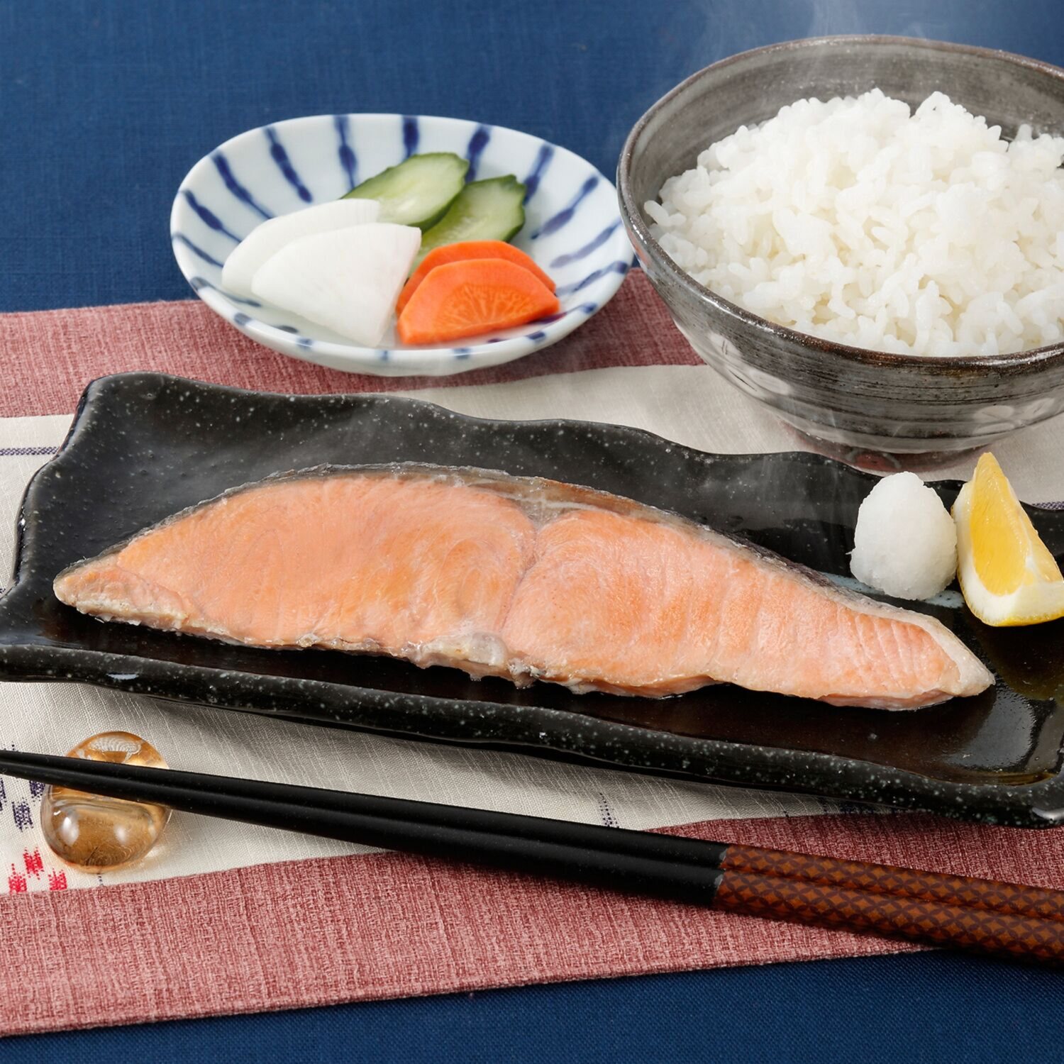 鮭尻尾約５ｋ  特明太２ｋ ２セット  coppa 秋鮭姿切身(オス) | イオン北海道 eショップ