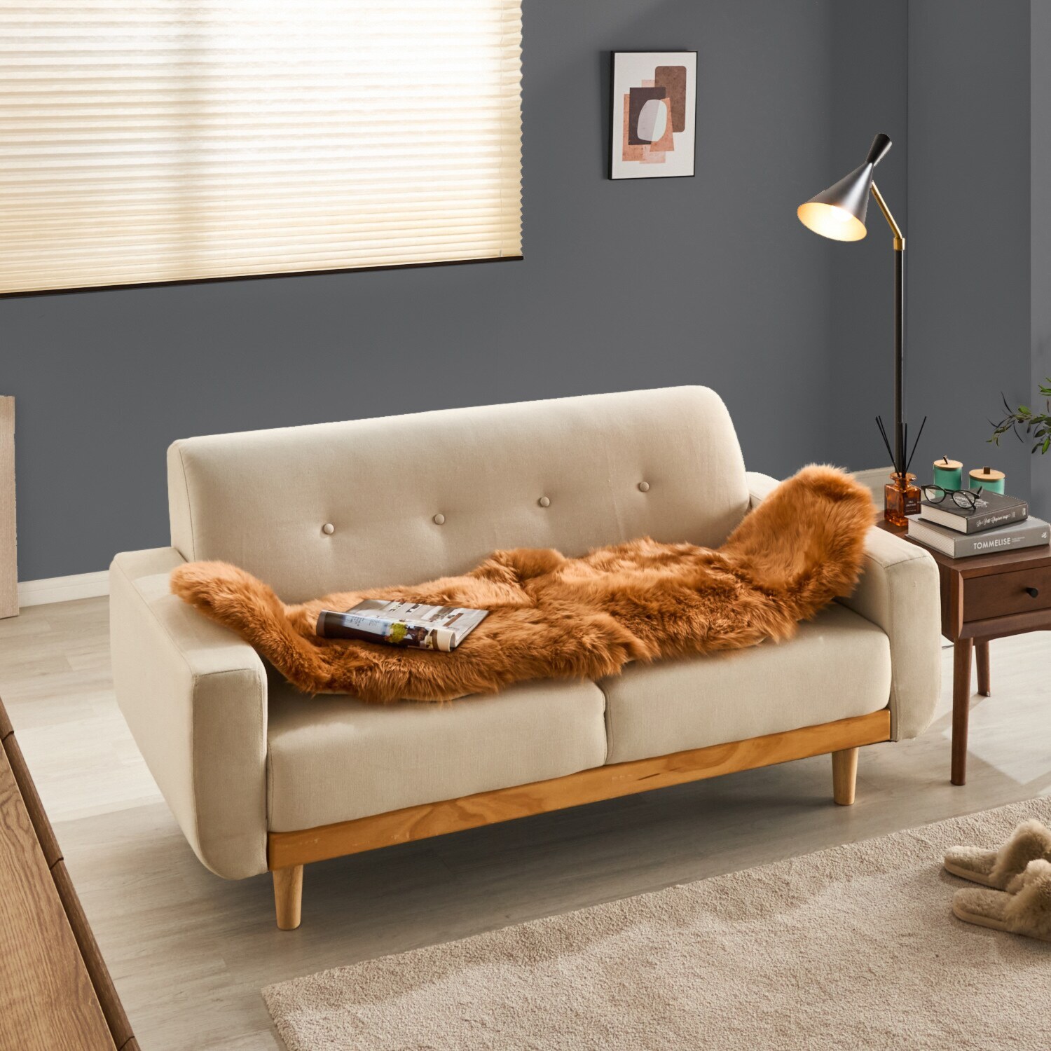 モリリン ニュージーランド産 メリノムートン使用！ ムートンピース