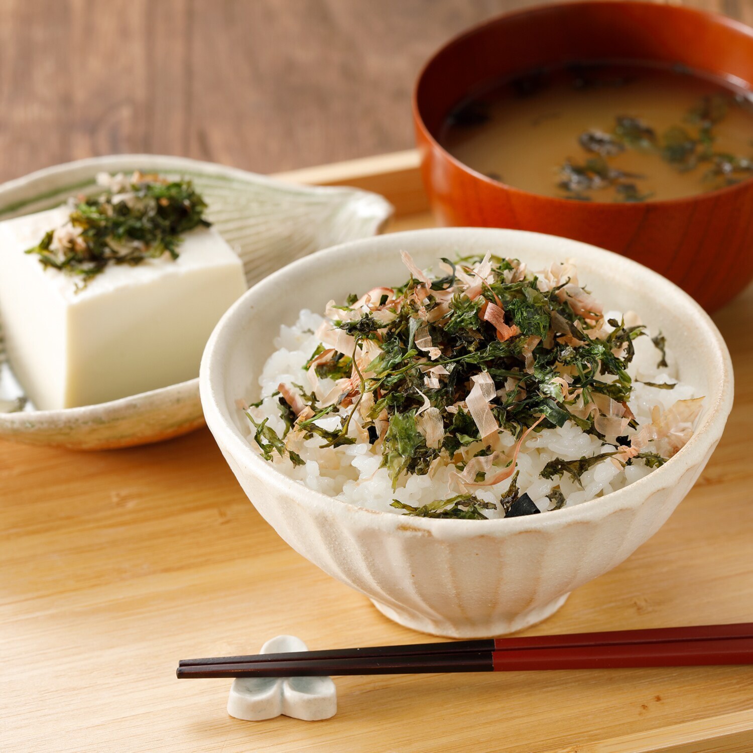 有明海産海苔と鰹節が香る アレンジ自在！ ９種の海の恵み