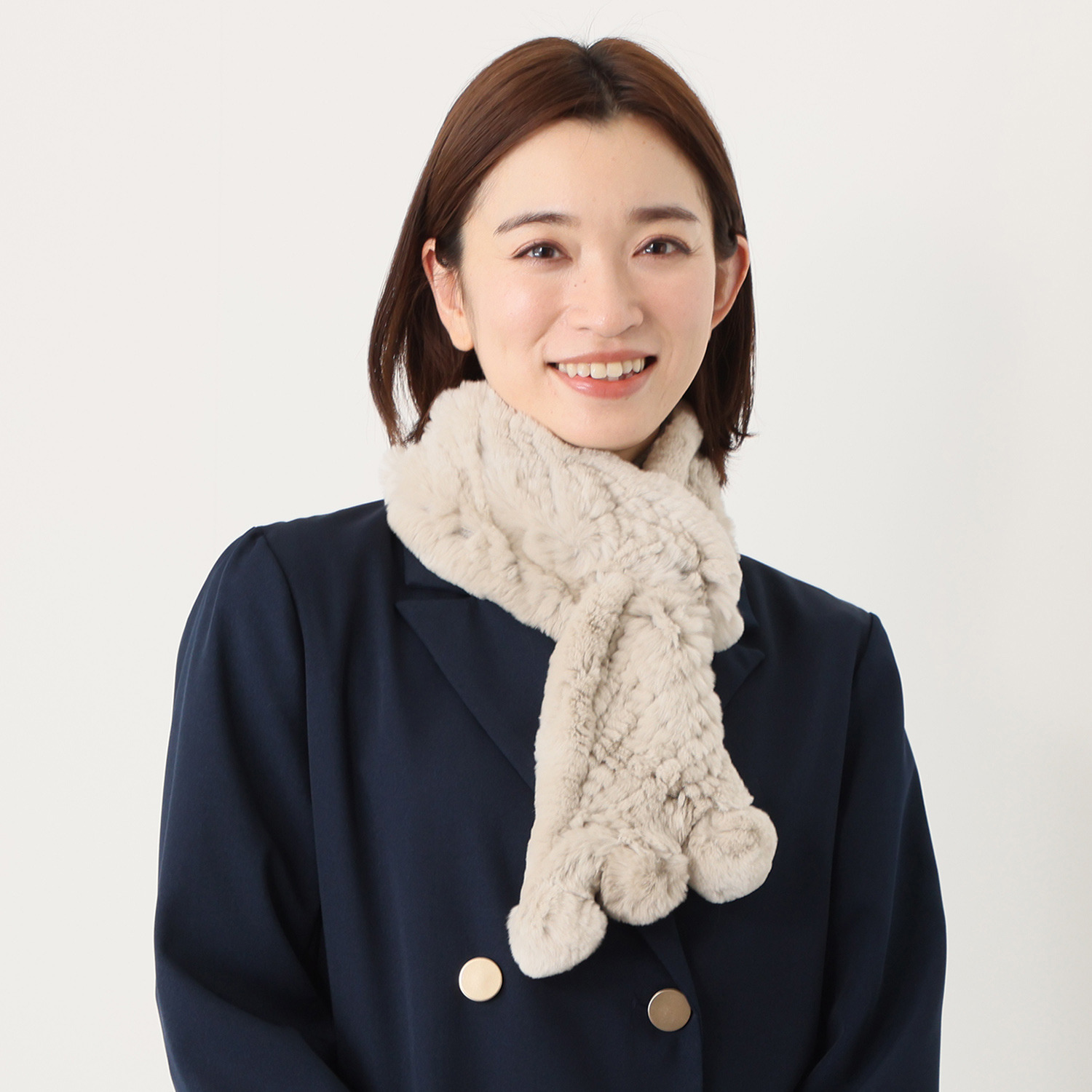 ティエドゥール レッキスラビットヤーン トリプルポンポン アクセント