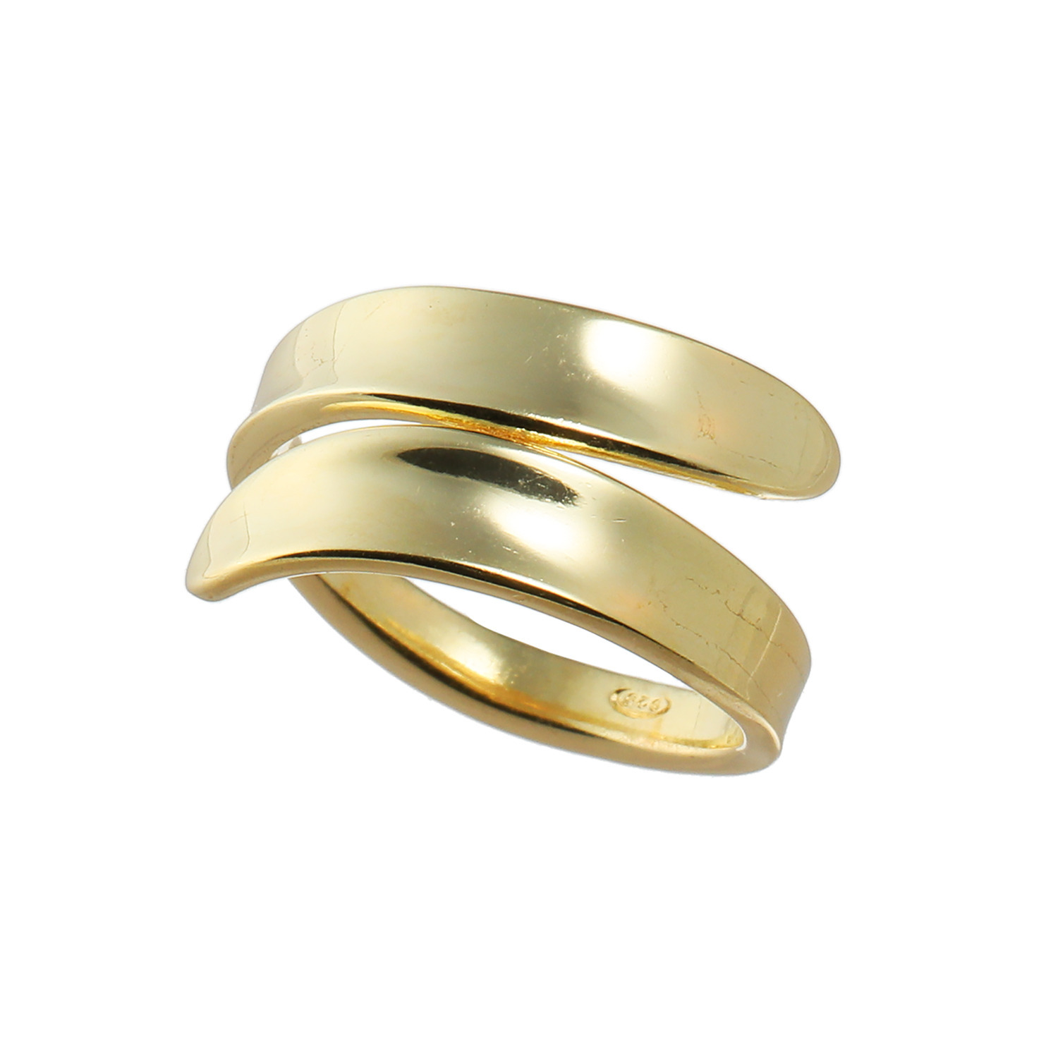 アルジェント イタリアーノ シルバー リーフモティーフ ハグデザインリング