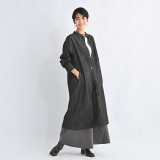 ゼラールスポーツ しなやかデニム使用！ ヨークデザイン スタンドネックコート