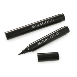 ミラココ 独自のペン先を採用 描きやすさと 落ちにくさにこだわった 新ティント　アイライナー デビュー２本セット