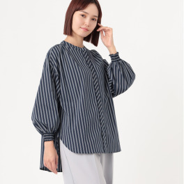ダジュール ストライプブラウス