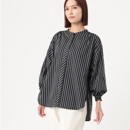 ダジュール ストライプブラウス