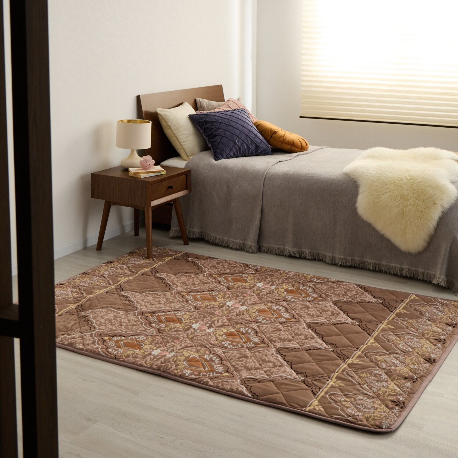 モリリンWOMA 多層構造で暖か！ アルミ蒸着シート入り 洗える